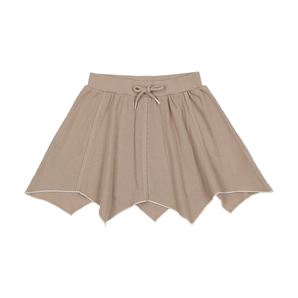 Lil Legs Taupe Handkerchief Skirt