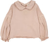 Analogie Girls Sweatshirt in Dusty Pink Wash