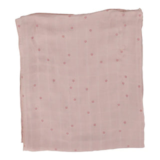 Lilette All Over Hot Air Balloon Swaddle In Peach