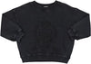 Analogie Emblem Sweatshirt in Black Wash