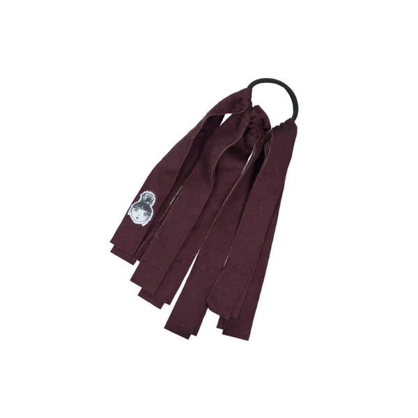 Knot Woolly Hairtie in Mulberry