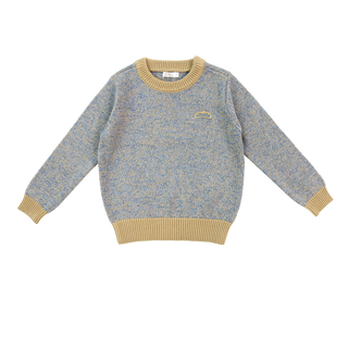 Coco Blanc Speckled Crew Sweater
