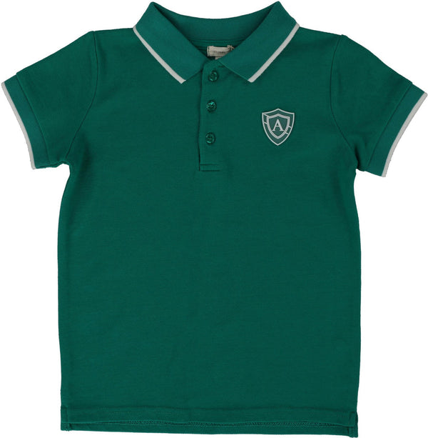 Analogie SS Logo Polo In Bright Green