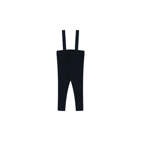 Bopop Navy Knit Suspenders