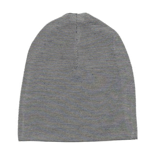 Lil Legs Navy Striped Beanie