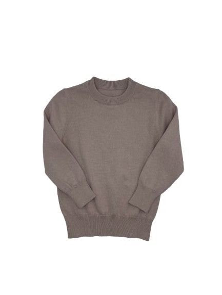 Best Frendz Dusty Pink Solid Crewneck