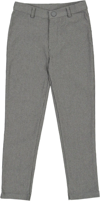 Analogie Grey Houndstooth Printed Pants