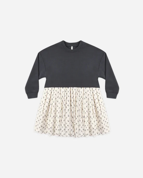 Rylee and Cru Sweatshirt Dress Vintage Fleur