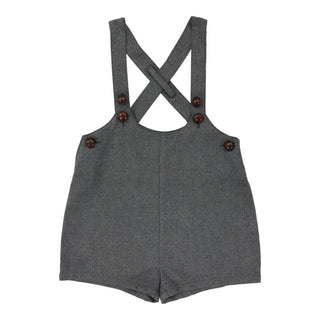 Analogie Grey Suspender Shorts