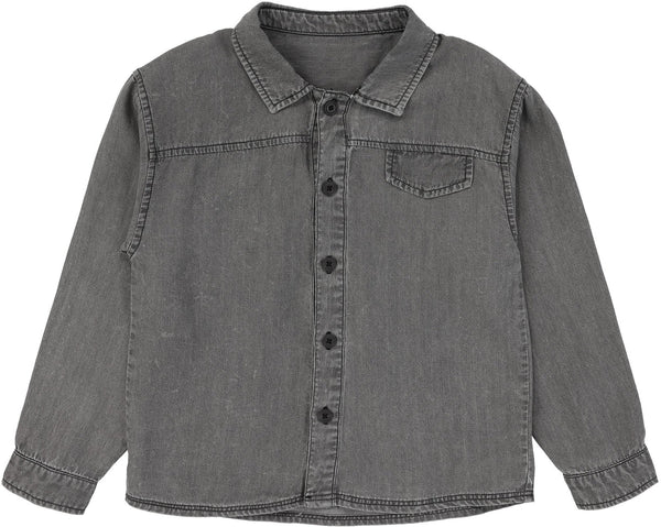 Analogie Tencel Shirt in Grey Wash