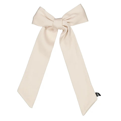Knot LUSTRE Long Bow Clip Dove