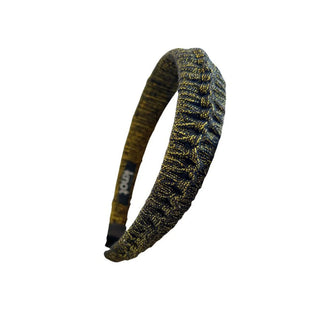 Knot Corded Headband in Gold