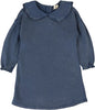 Analogie Sweatshirt Dress in Blue Wash
