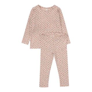 Lilette Dainty Floral Long Sleeve Set Shell Pink/Floral