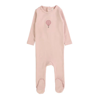 Lilette Single Hot Air Balloon Footie in Peach