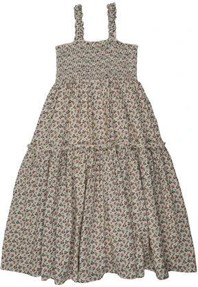 Lil Legs Botanical Smocked Maxi Jumper