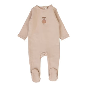 Lilette Graphic Footie Dusty Pink