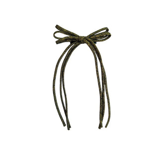 Knot Corded Bow Clip in Gold