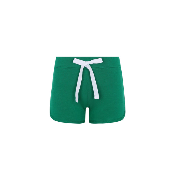 Little Parni Varsity Shorts in Green