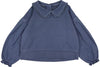 Analogie Girls Sweatshirt in Blue wash