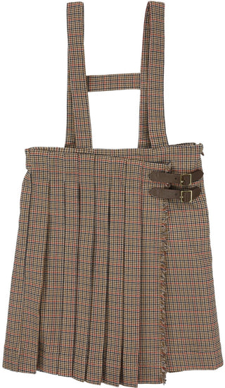 Analogie Kilt Skirt in Houndstooth