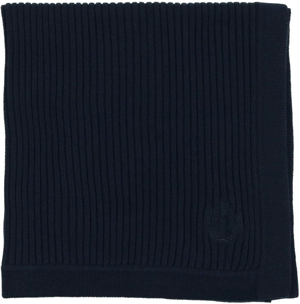 Lil Legs Navy  Knit Blanket