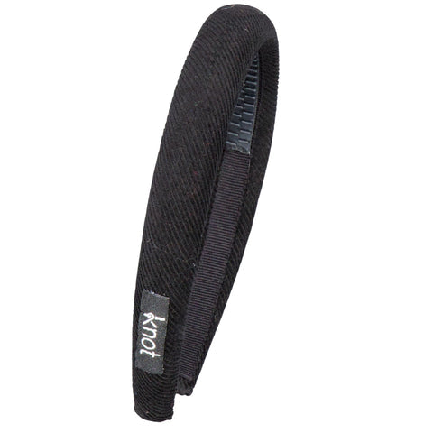 Knot Corduroy Headband Blackbird