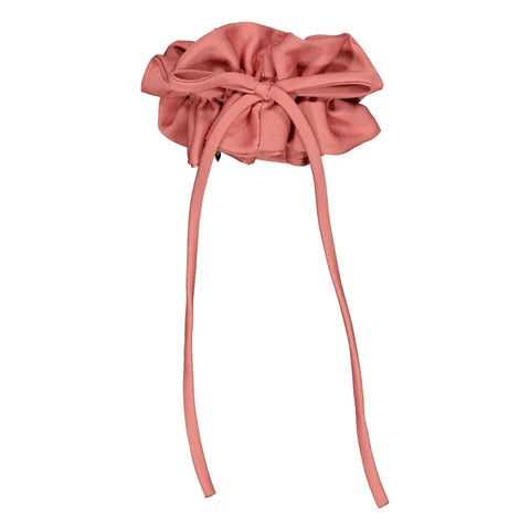 Knot LUSTRE Scrunchie Rosefinch
