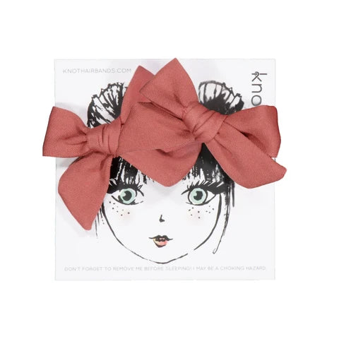 Knot LUSTRE Mini Bow Set Rosefinch