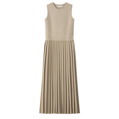 Coco Blanc Tan Knit Jumper