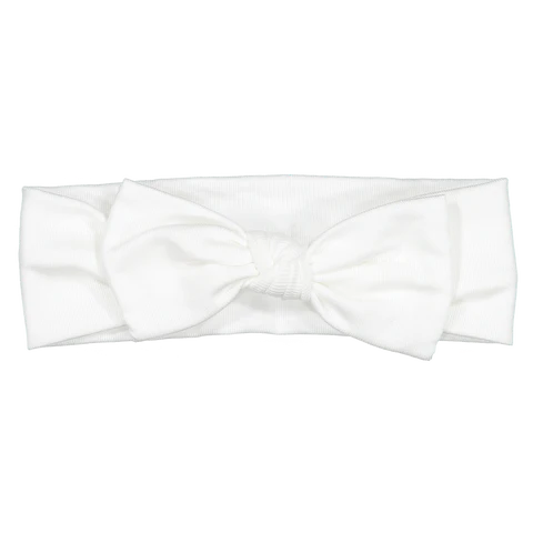 Knot Tidal Tee headwrap in White
