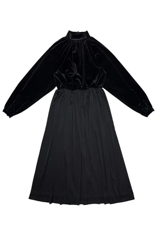 Zaikamoya Michelle Dress in Black Combo Fabric
