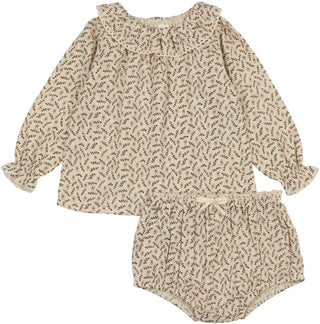 Analogie Light Floral Toddler Girls Set