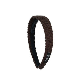 Knot Knitted Headband in Cocoa