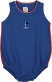 Buy electric-blue Lil Legs Outerfield Boys Romper