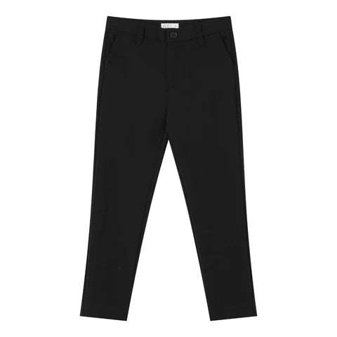 Coco Blanc Black Woven Pants