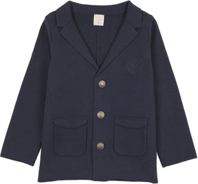 Analogie Knit Blazer in Navy