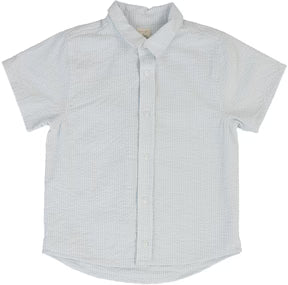 Analogie Clear Blue Tiny Stripe Mountain Meadows Shirt