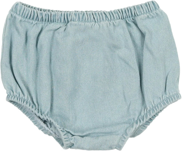 Lil Legs Light Wash Basic Denim Bloomers