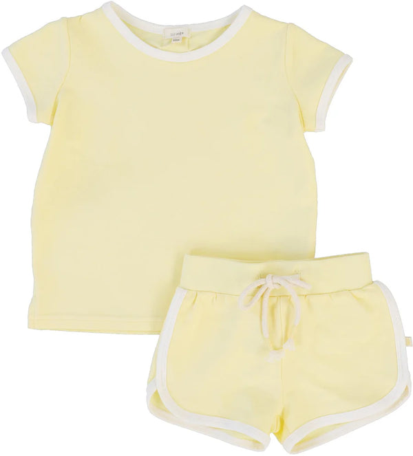 Lil Legs Boys Set in Yellow