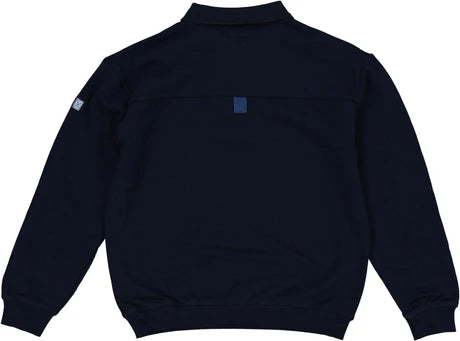 Analogie Sweet Campaign Denim Trim LS Polo Sweatshirt