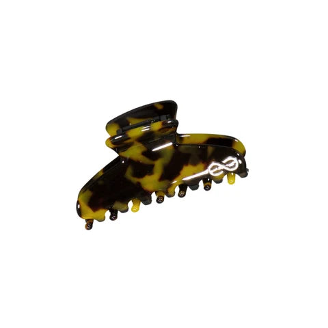 Knot Tortoise Claw Clip Amber