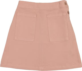 Lil Legs Common Folk Twill Skirt in Pink