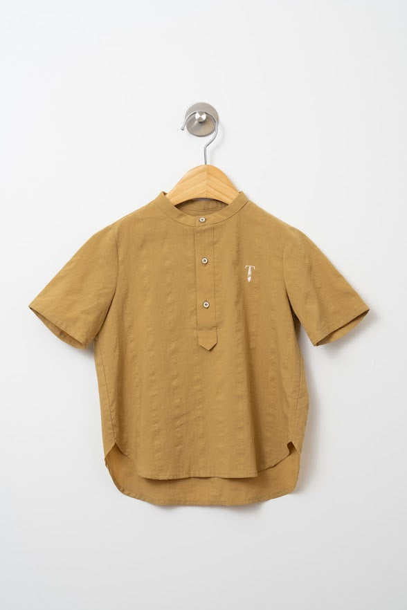 Tieit Mustard Shirt