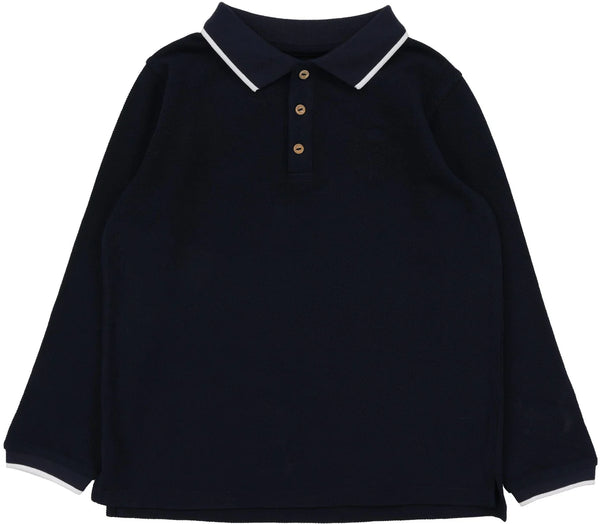 Analogie Emblem Polo in Navy