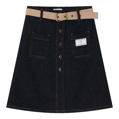 Coco Blanc Denim Skirt AW26