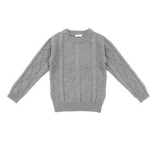 Coco Blanc Grey Diamond Crewneck