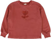 Analogie Sherpa Tulip Top in Mineral red