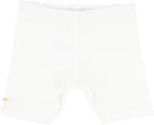 Lil Legs Basic Shorts in Winter White
