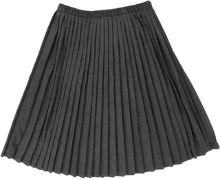 Analogie Grey Knife Pleated Skirt